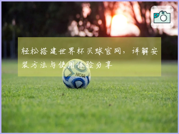 轻松搭建世界杯买球官网，详解安装方法与使用体验分享